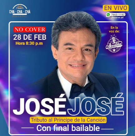 Tributo al Principe de la Canción José José