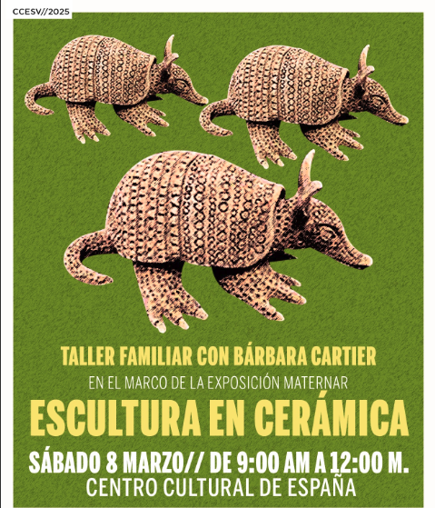 Taller familiar de escultura en cerámica fría