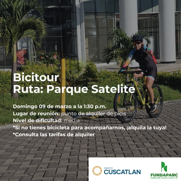 Bicitour hacia Parque Satélite