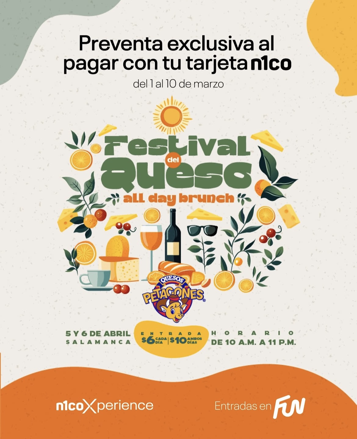 FESTIVAL DEL QUESO ¨ALL DAY BRUNCH¨