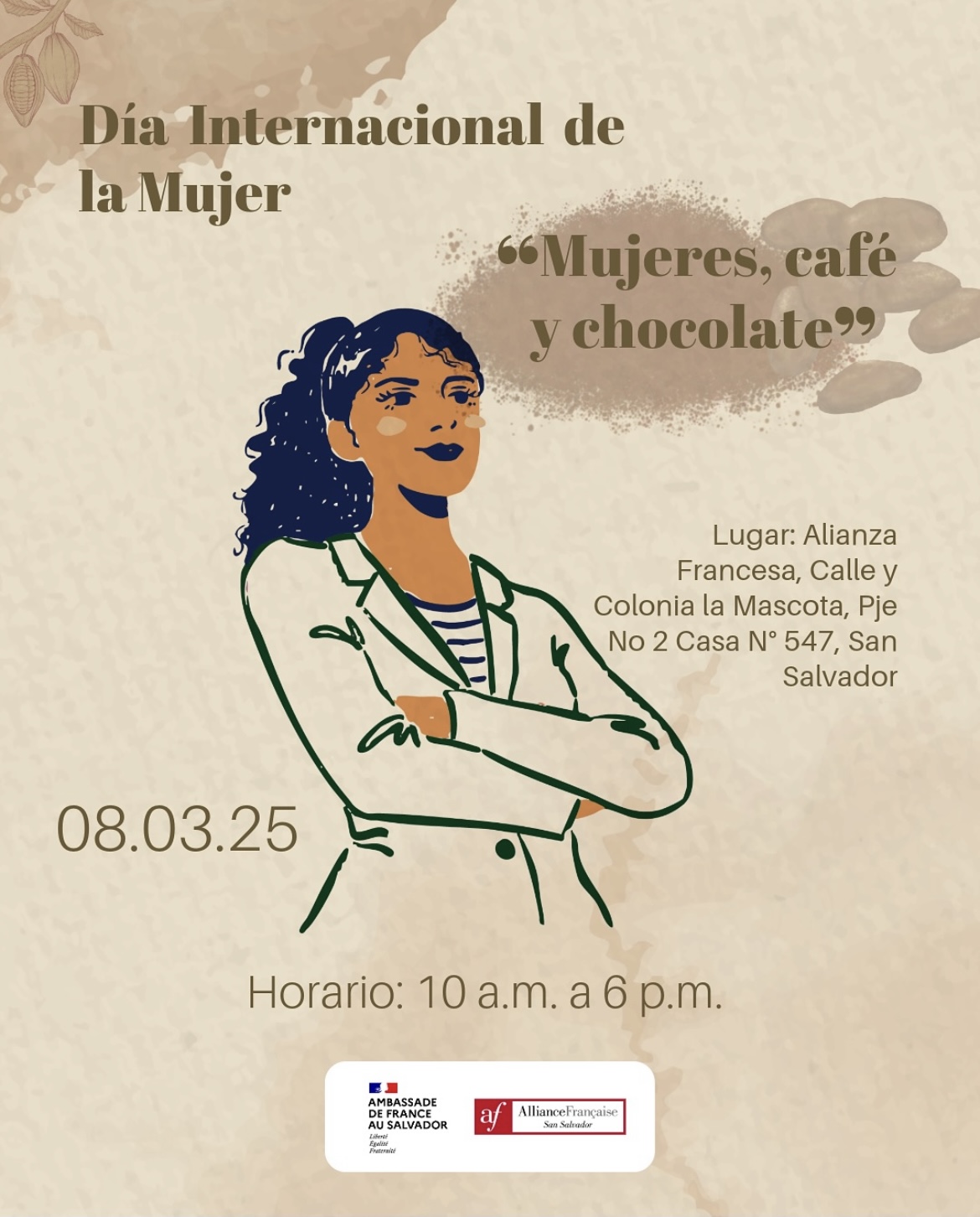  «Mujeres, Café y Chocolaté» en conmemoración del Día Internacional de los Derechos de la Mujer