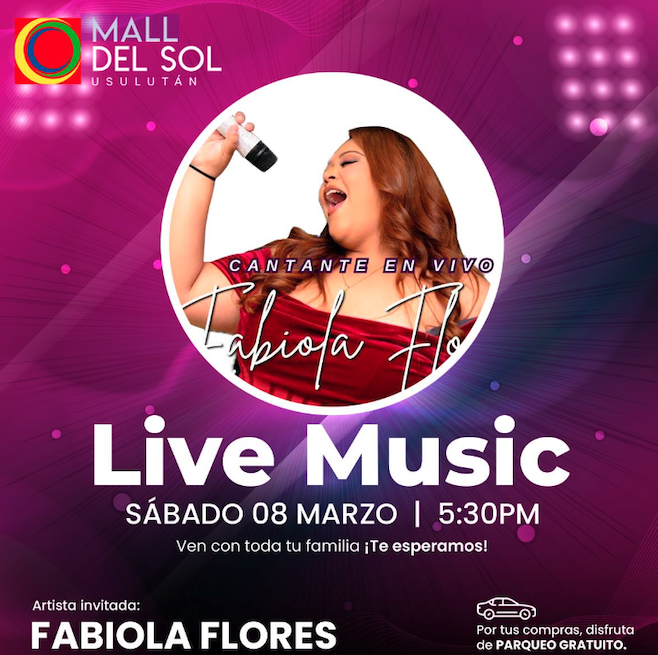 Música en vivo con Fabiola Flores