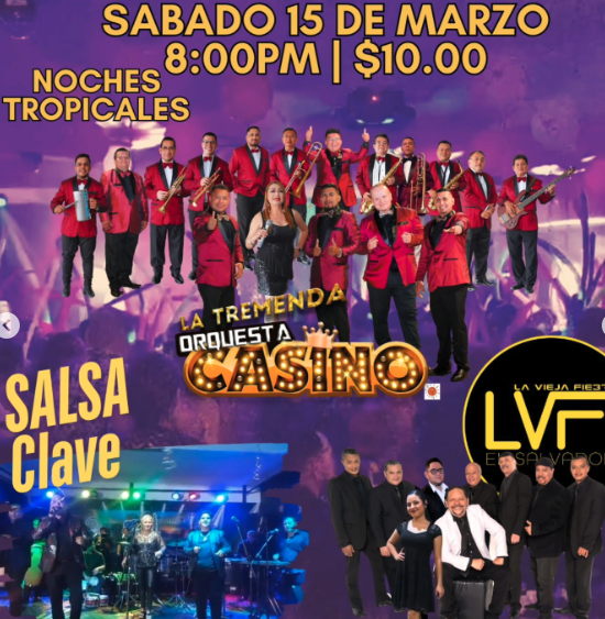 NOCHES TROPICALES CON SALSA CLAVE