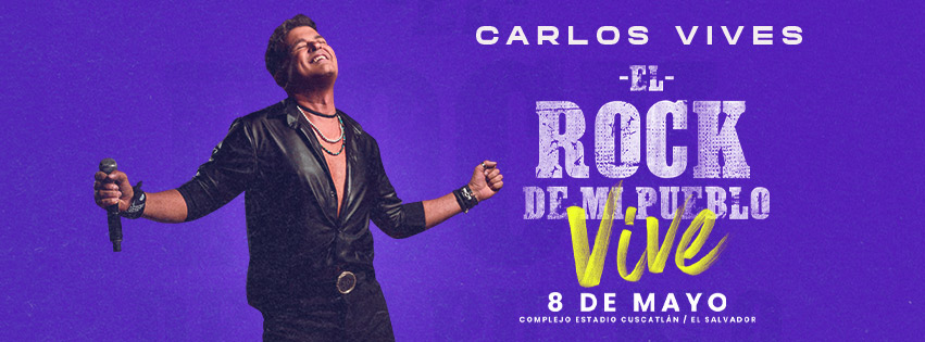 CONCIERTO DE CARLOS VIVES EN EL SALVADOR 2025 