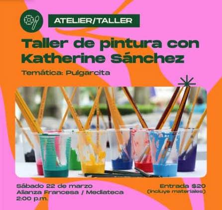 Taller de pintura con Katherine Sánchez