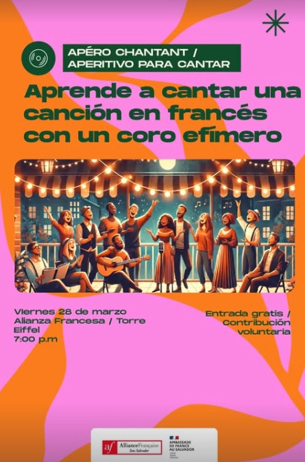 Aprende a cantar una canción en francés con un coro efímero