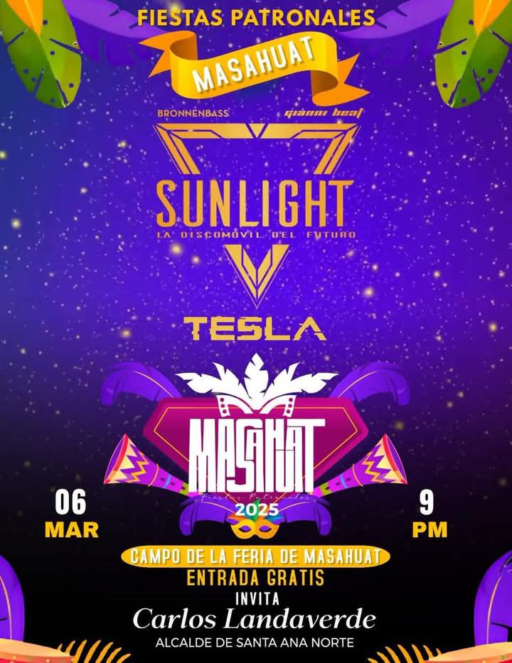 FIESTAS PATRONALES DE MASAHUAT