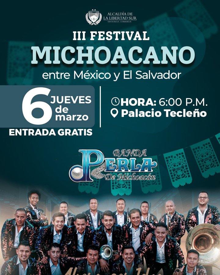 Festival Michoacano entre México y El Salvador 🌟
