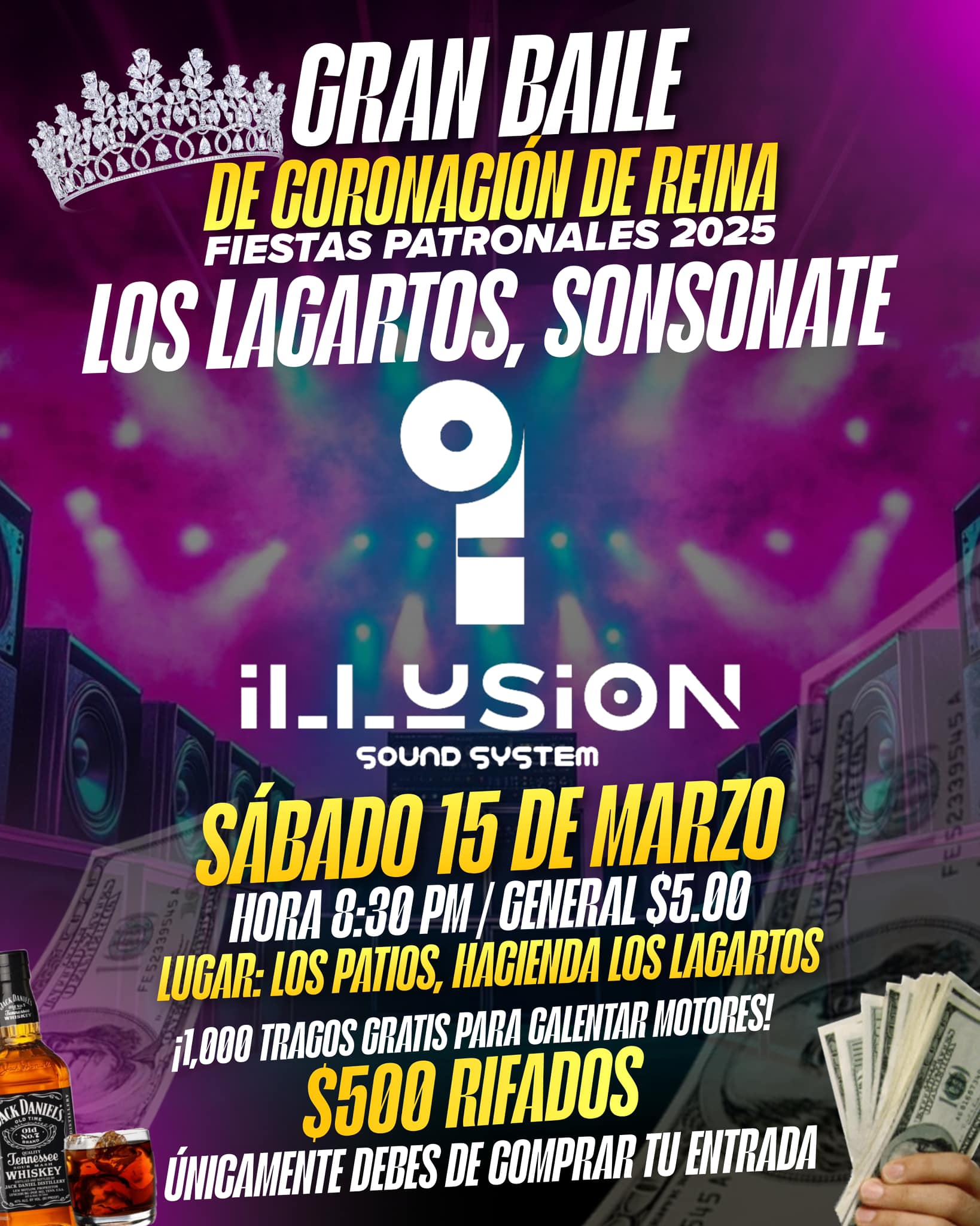 🌟 FIESTAS PATRONALES LOS LAGARTOS, SONSONATE 🌟