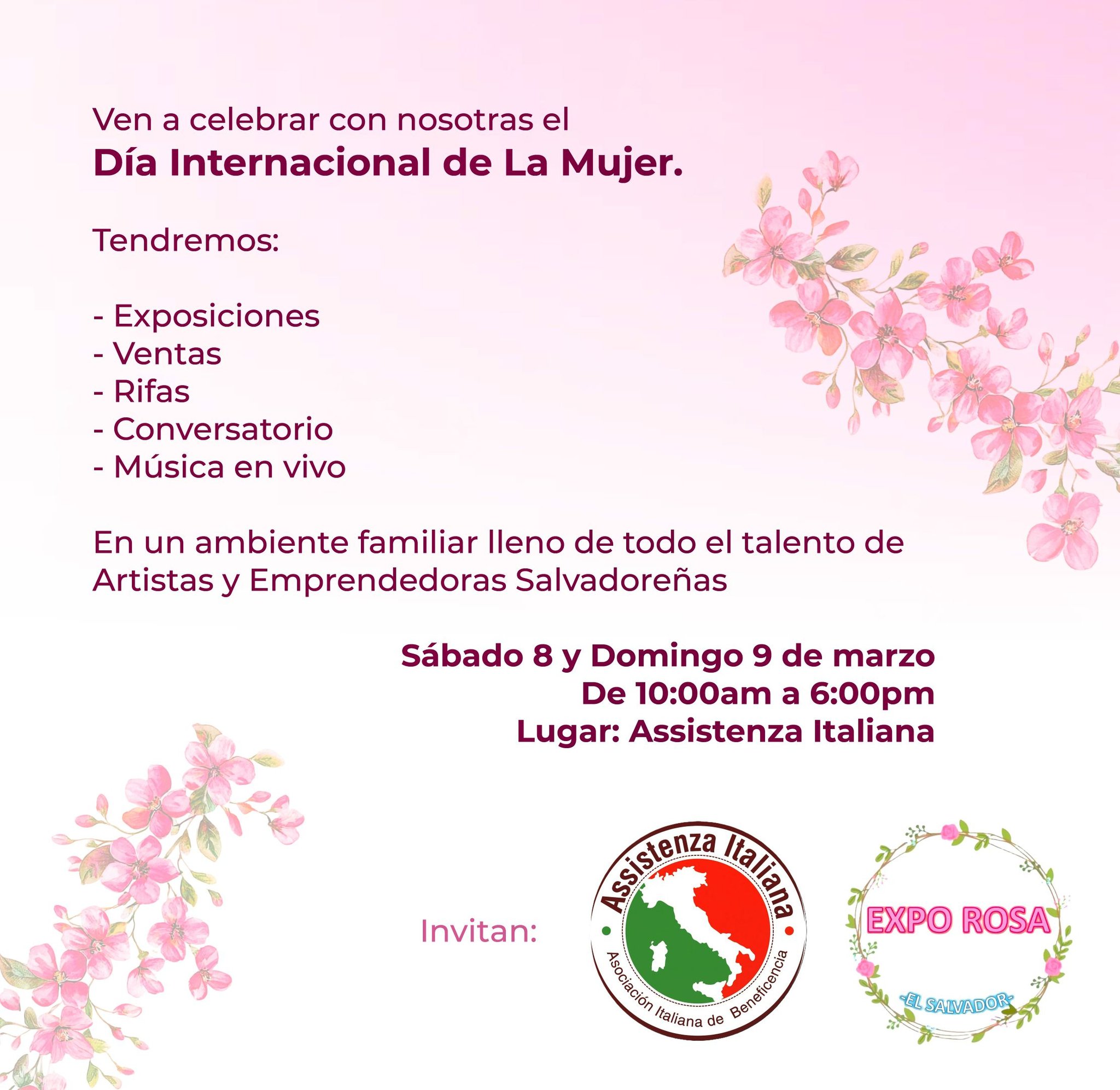 EXPO ROSA 1° EDICIÓN 