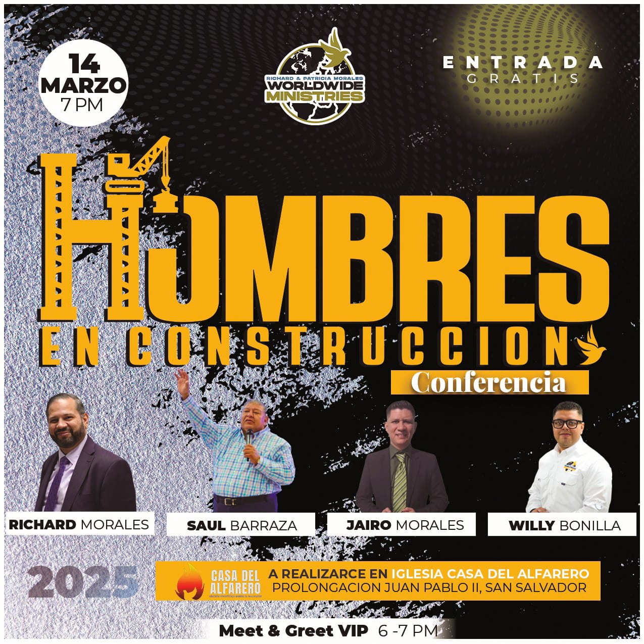 Conferencia Hombres en construcción