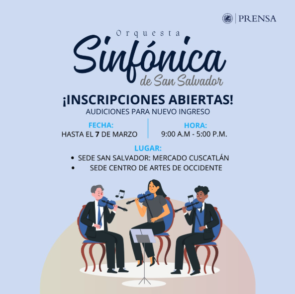Inscripciones A La Orquesta Sinfónico