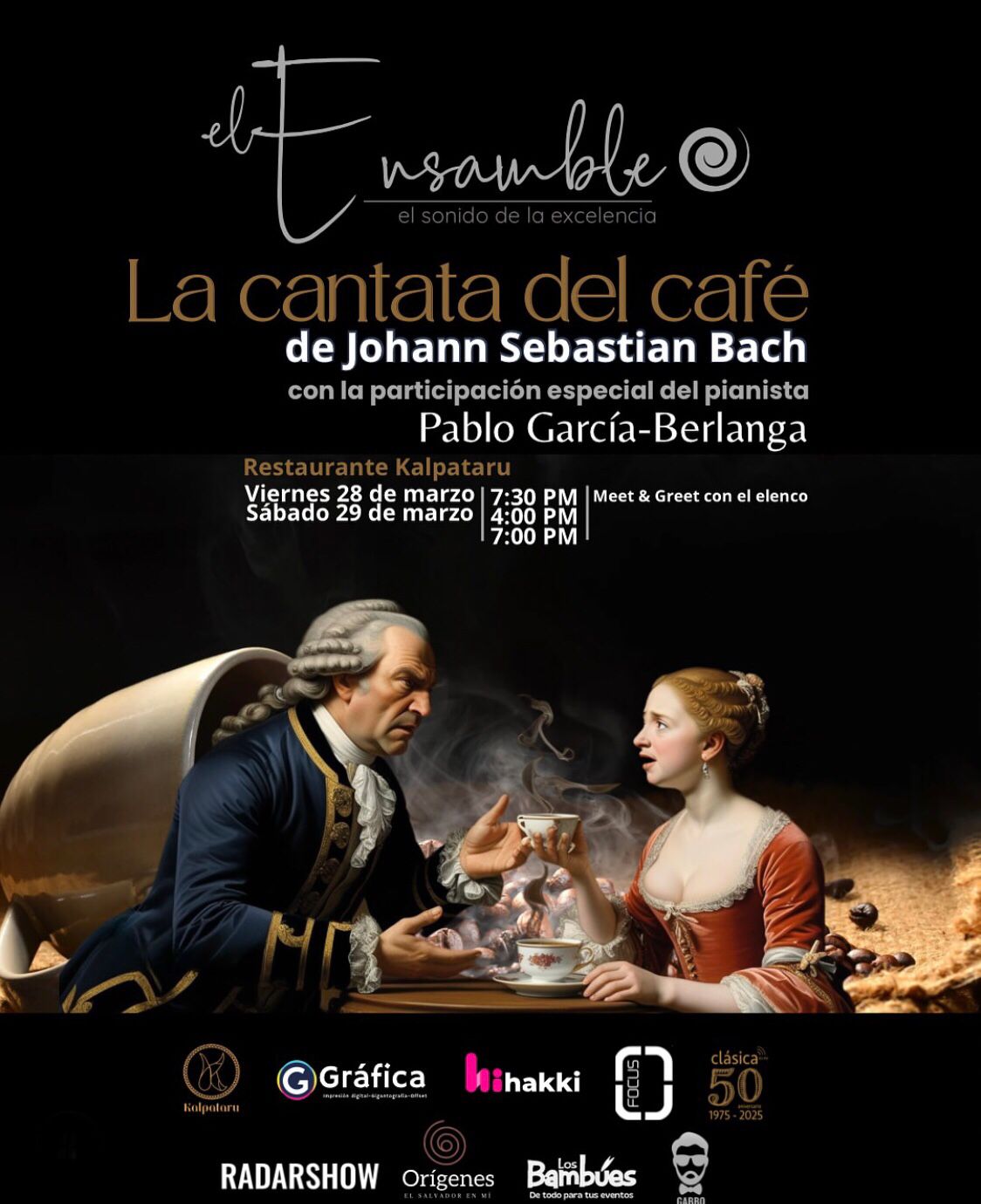 Tercer Concierto De La Temporada 2025 del ENSAMBLE ¨La Cantata Del Café¨