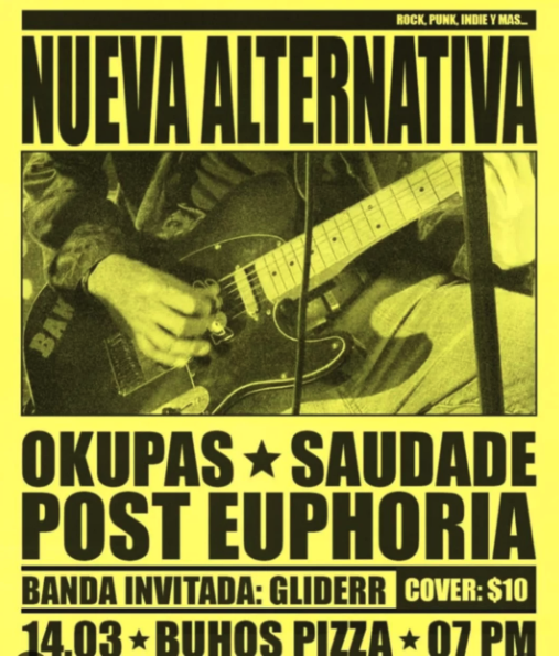 Especial Indie, Punk y Pospunk en Buhos Pizza 