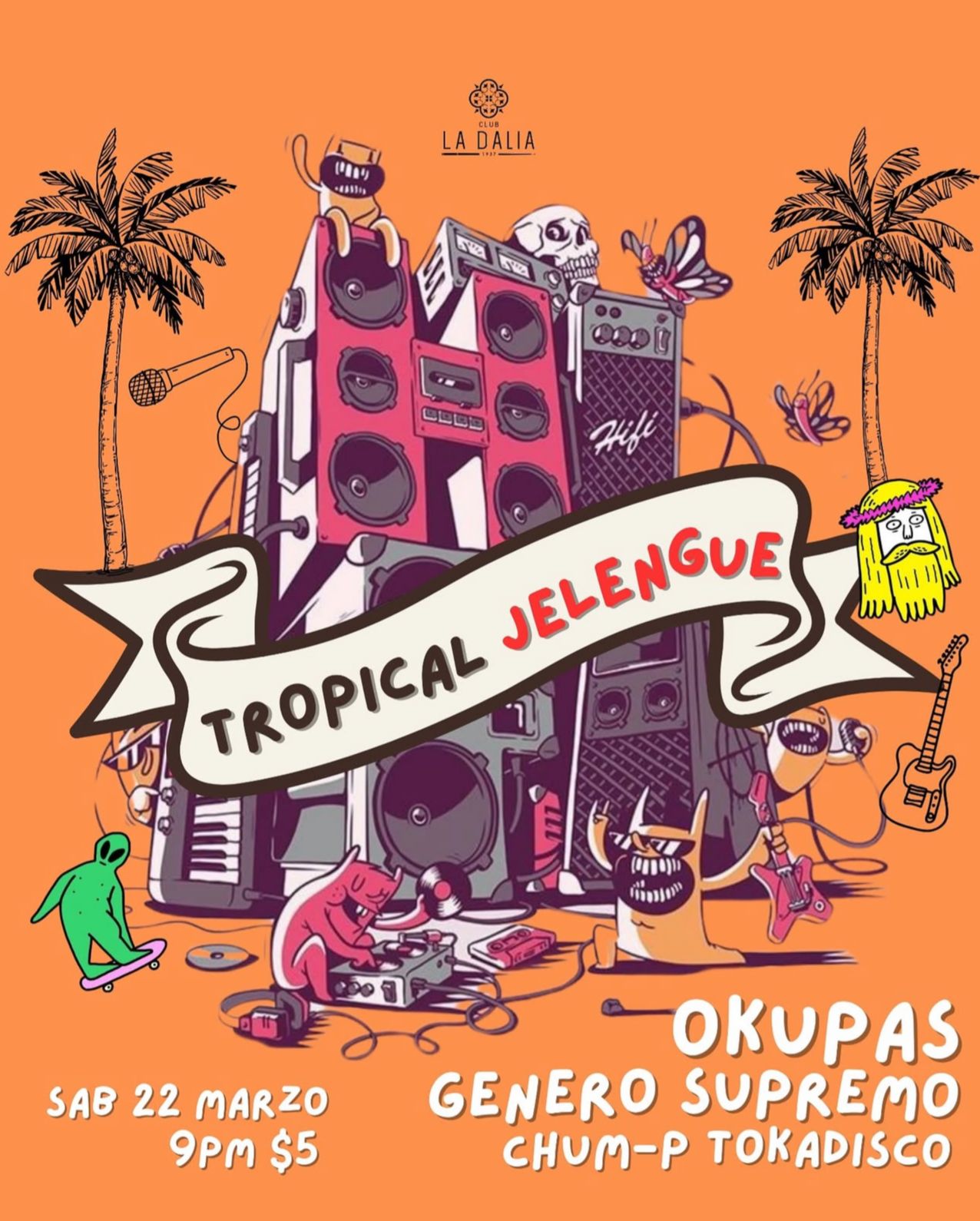 Especial Tropical Jelengue en Club la Dalia 