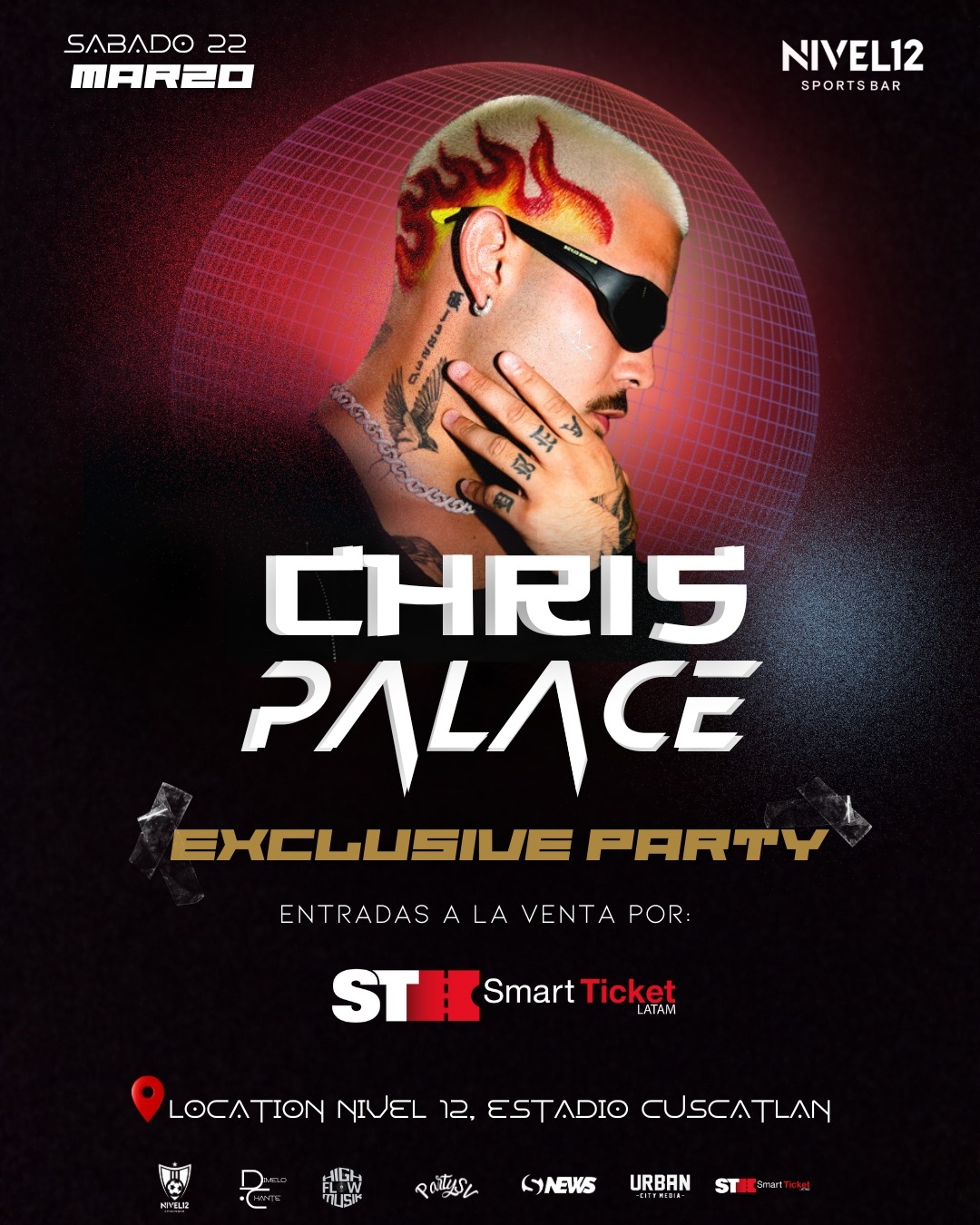 Concierto de Chris Palace en El Salvador 2025 