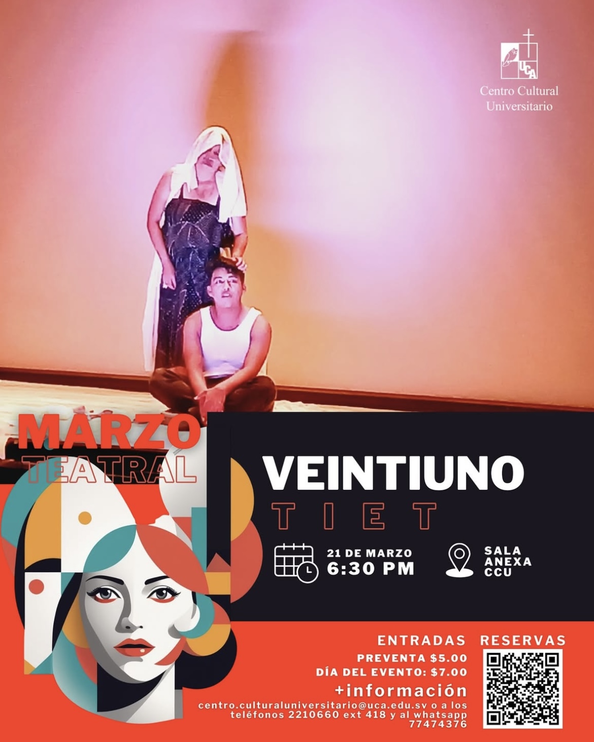 🎭 MARZO TEATRAL: Veintiuno