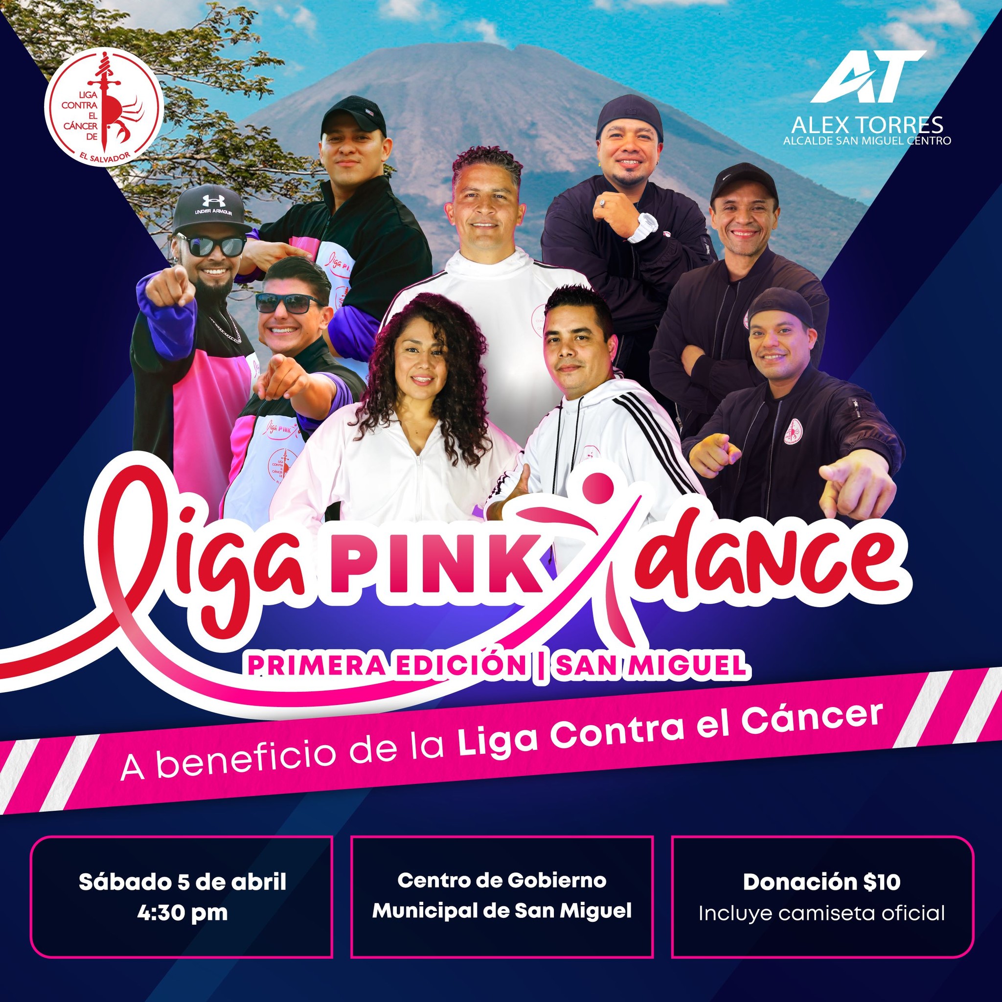 Liga Pink Dance en San Miguel 