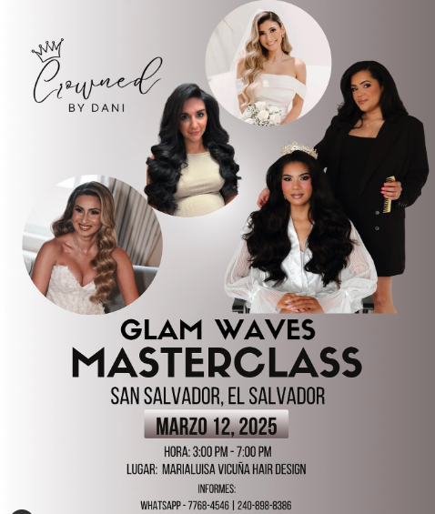 ✨GLAM WAVES MASTERCLASS✨