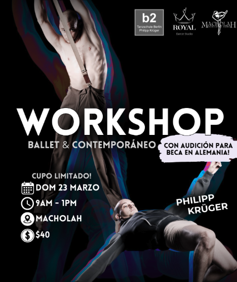 WORKSHOP BALLET Y CONTEMPORÁNEO 