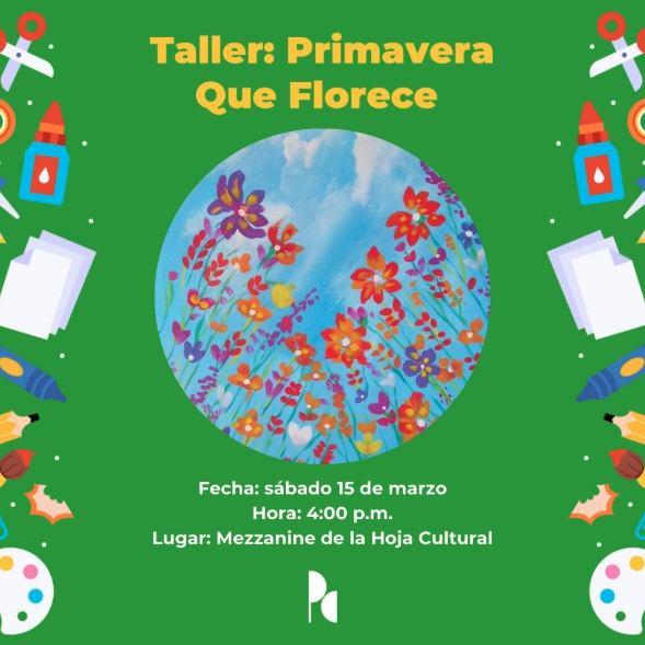  Taller: Primavera que florece