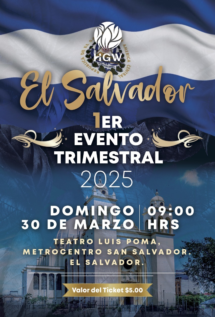 ¡El GRAN evento trimestral de El Salvador está por llegar! 🚨