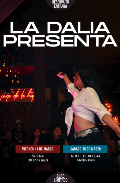 Show de Selena en Club la Dalia  