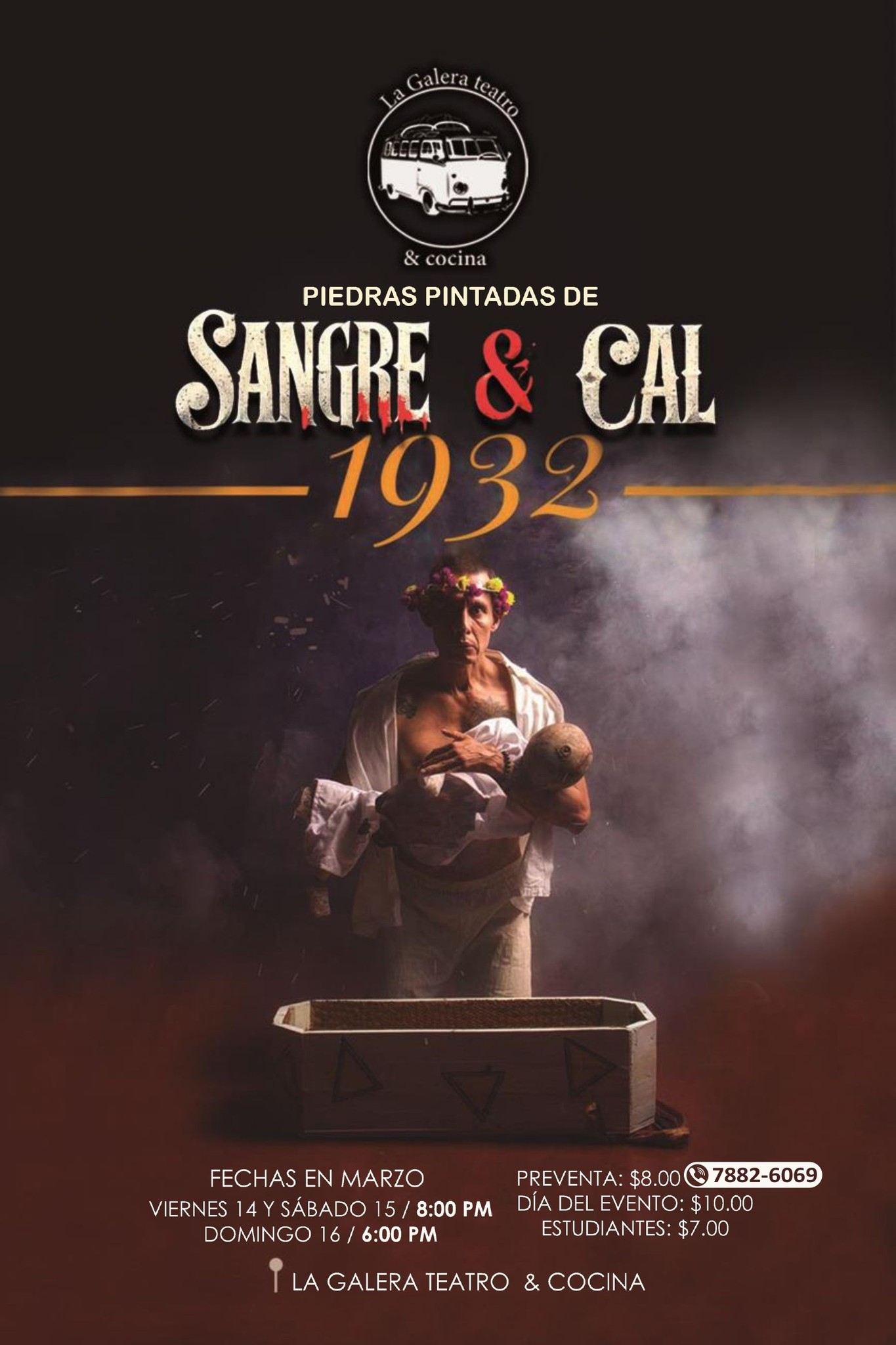 Piedras pintadas de sangre y cal 1932
