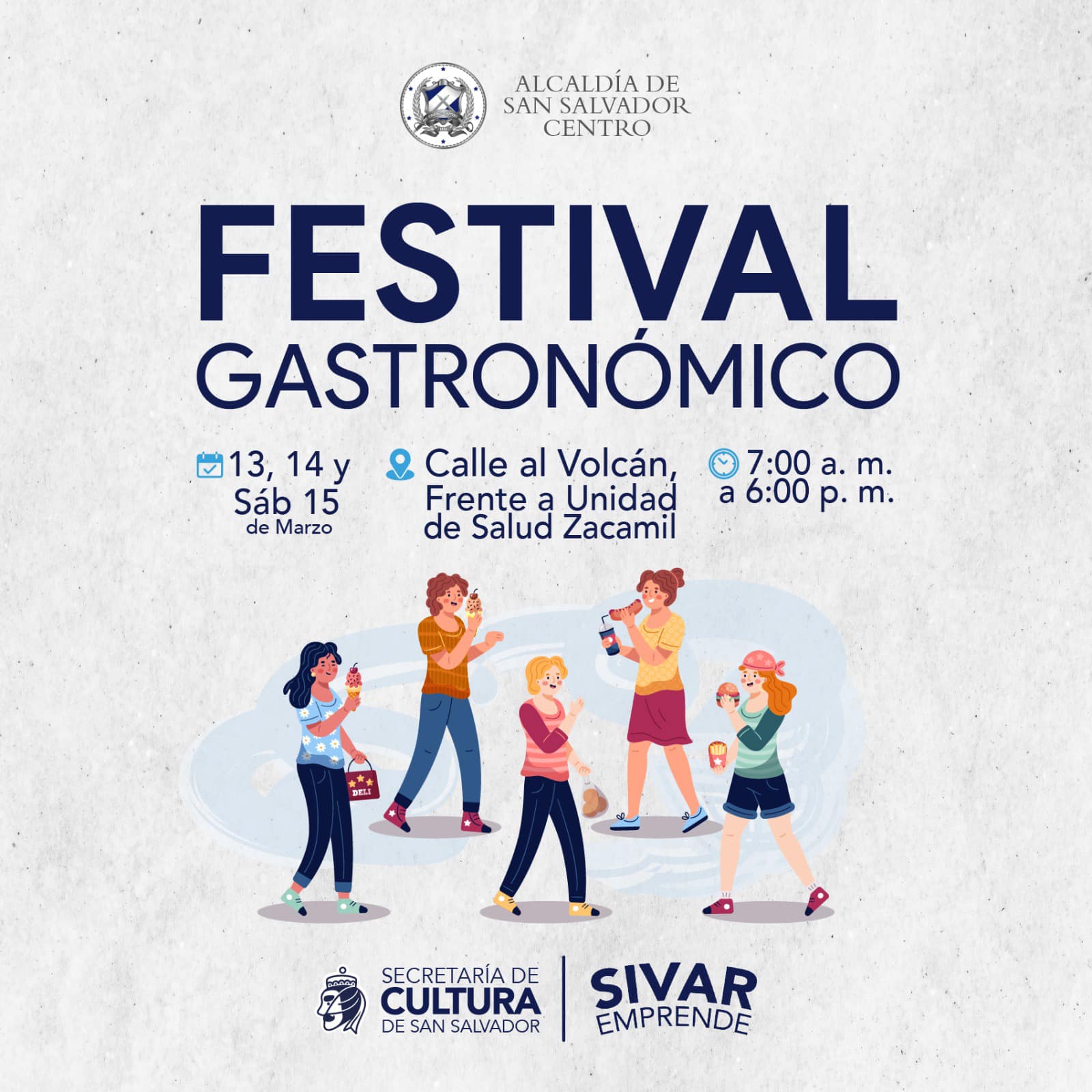 🍽️ Festival Gastronómico en Mejicanos 🍽️