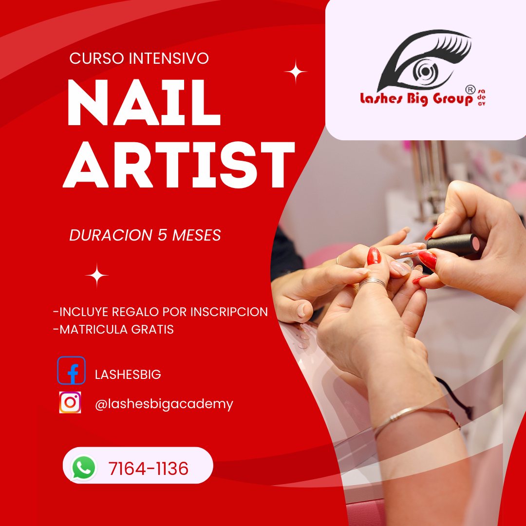 Nail Artist curso intensivo de uñas