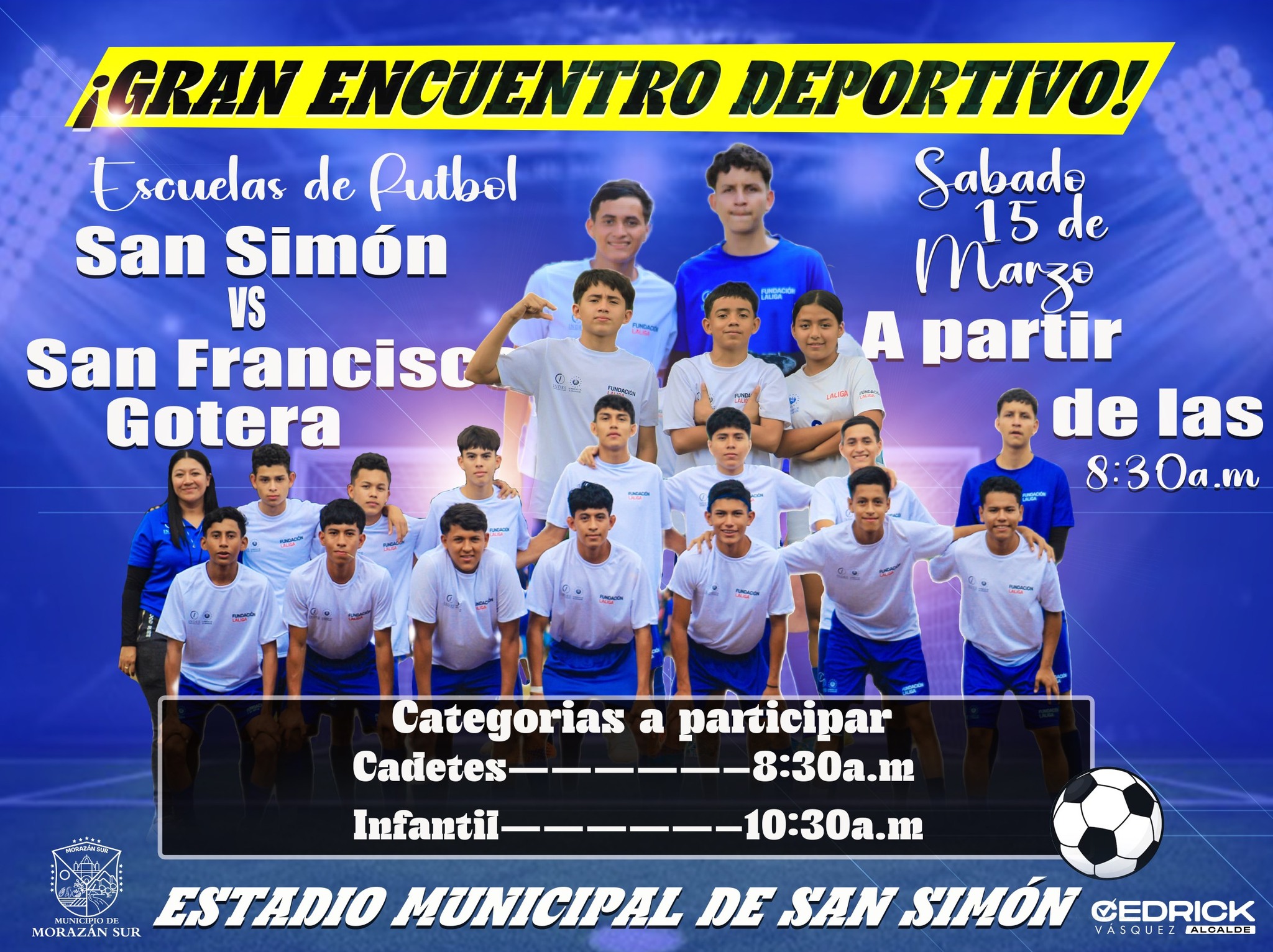Encuentro deportivo en San Simon 