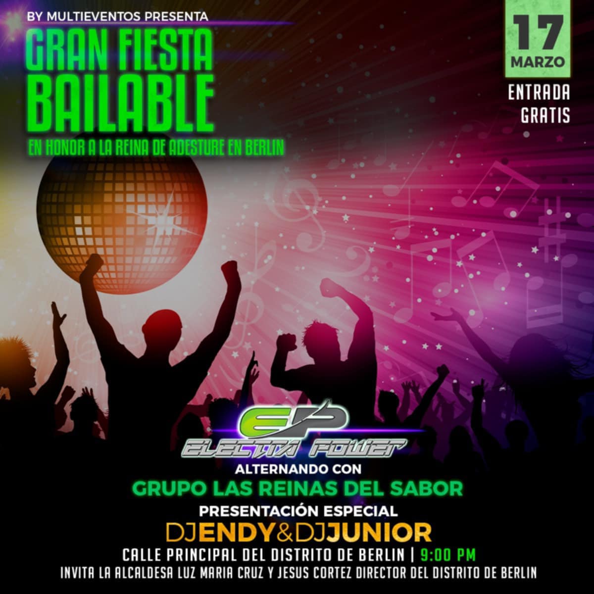 Gran Fiestas en Usulutan Berlin 