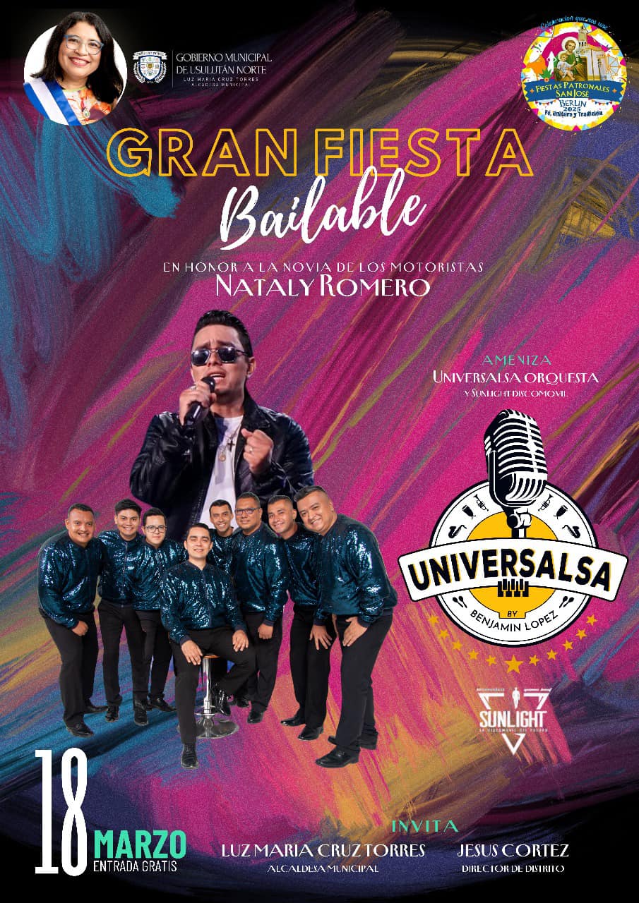 Gran Fiestas Bailable en Usulutan Norte 