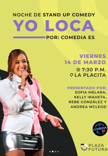 NOCHE DE STAND UP COMEDY ¨YO LOCA¨