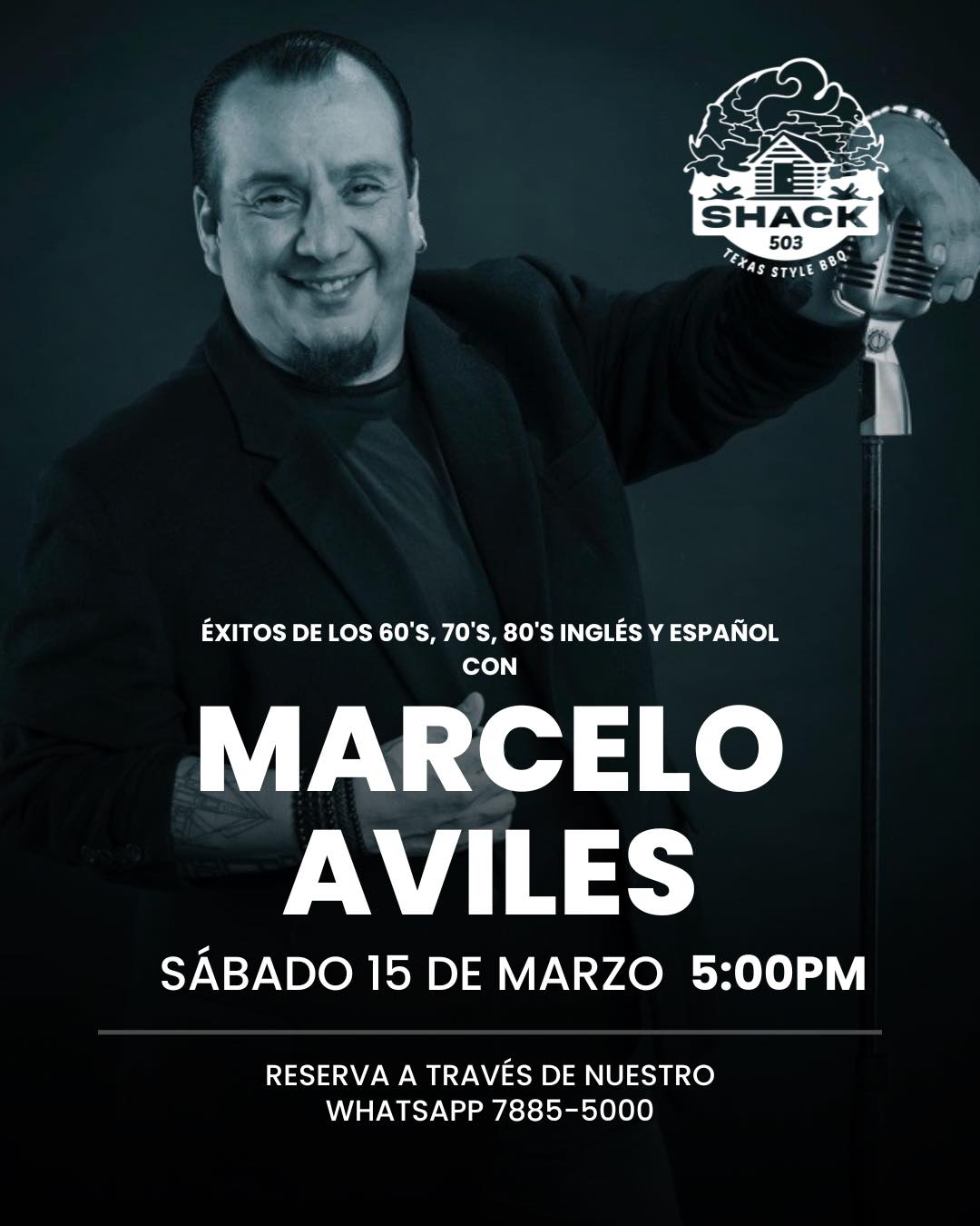 Especial  Éxitos de los 60'S, 70'S, 80'S en Inglés y Español con Marcelo Aviles 