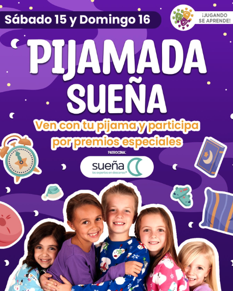 “Pijamada Sueña” en Tin Marín 😴🌙