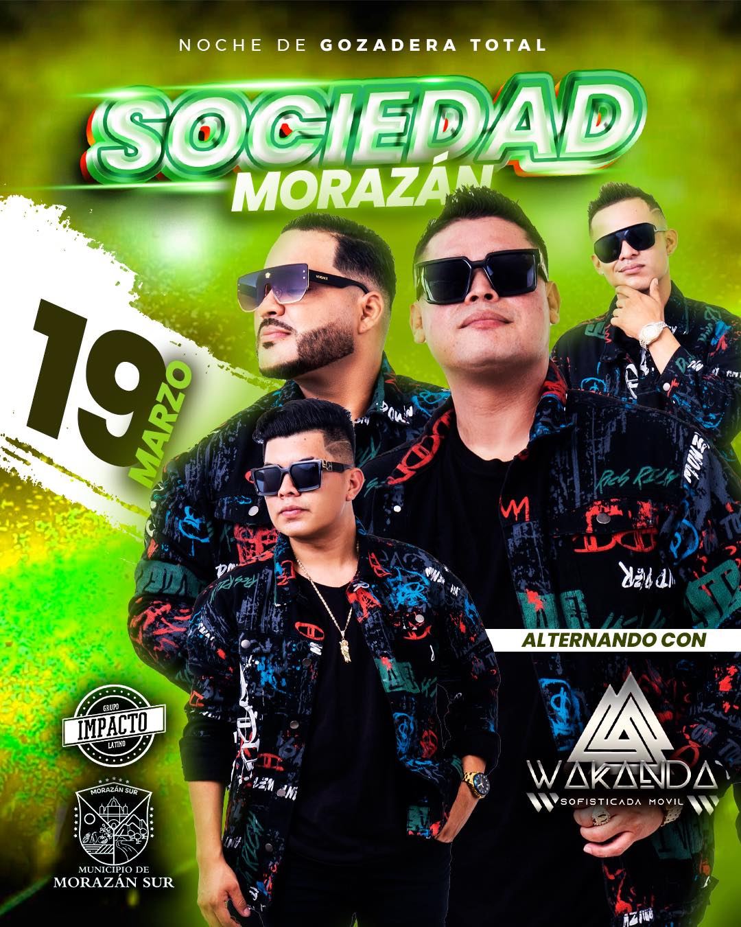 Noche de Gozadera Total en Morazan Sur