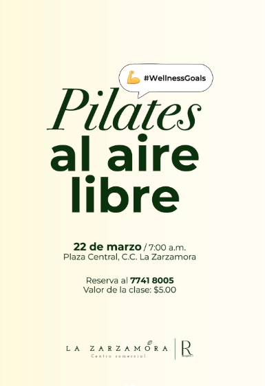Pilates al aire libre 