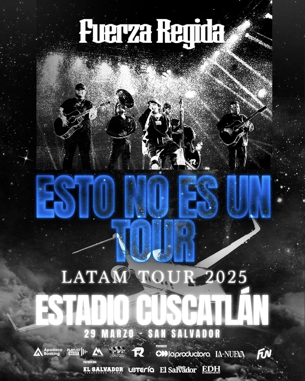 Concierto De Fuerza Regida En El Salvador 2025 