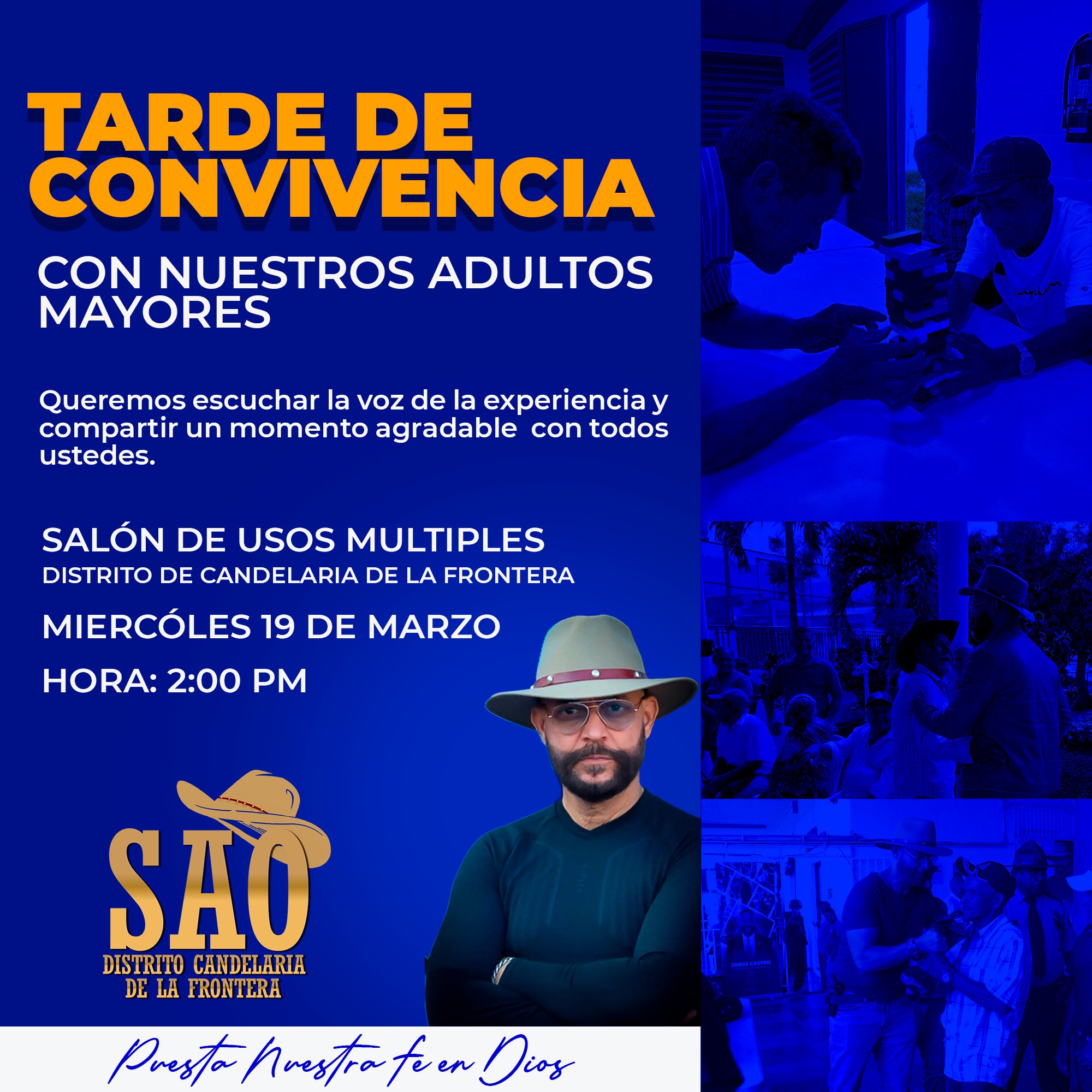 tarde de convivencia con adultos mayores 