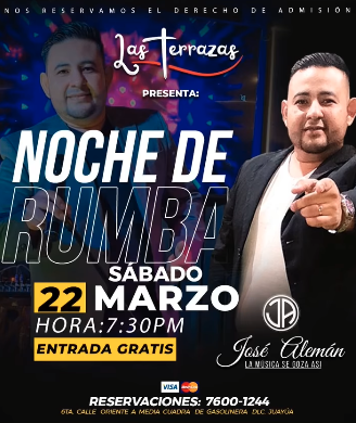 Noche de rumba en las terrazas 