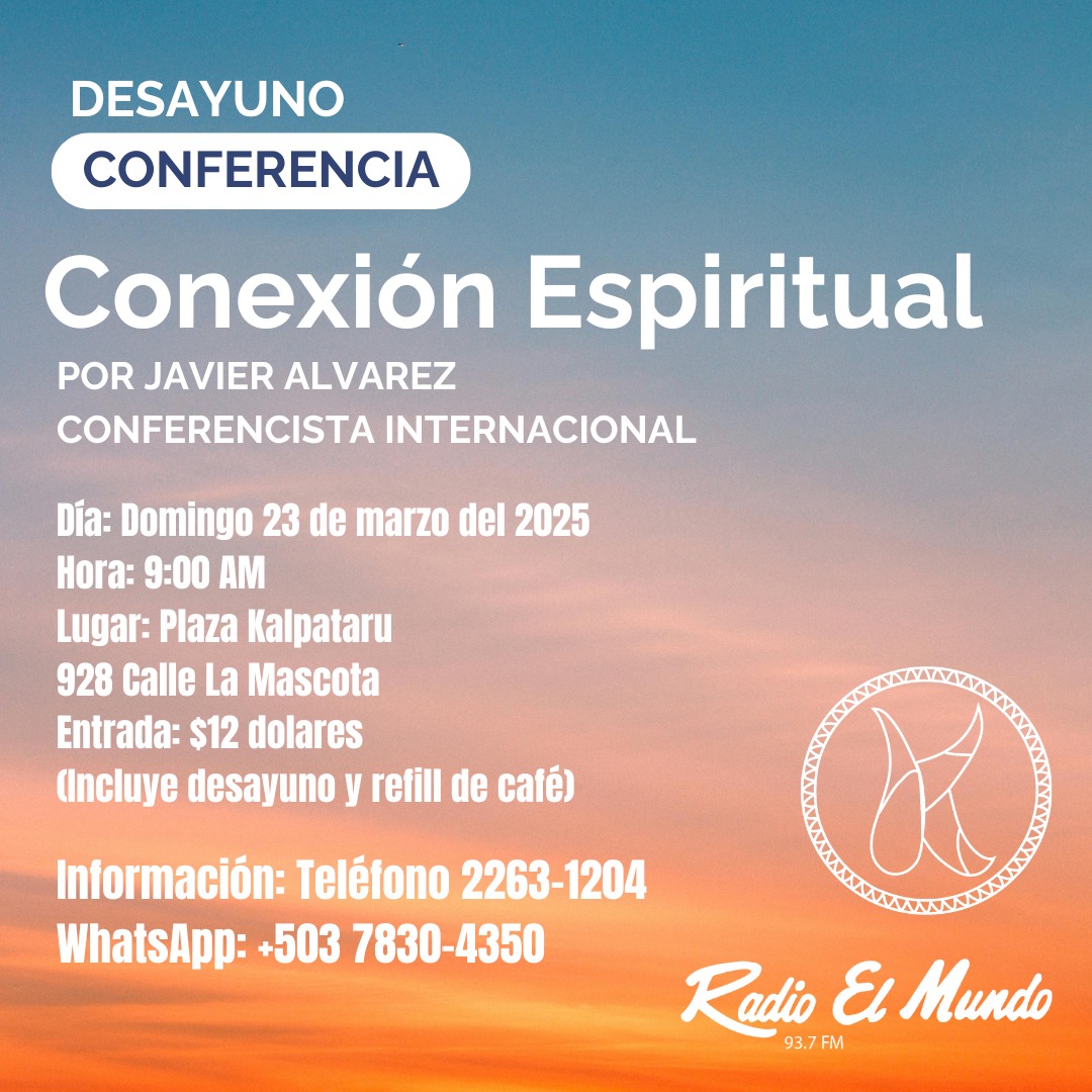 Desayuno Conferencia: Conexión Espiritual 