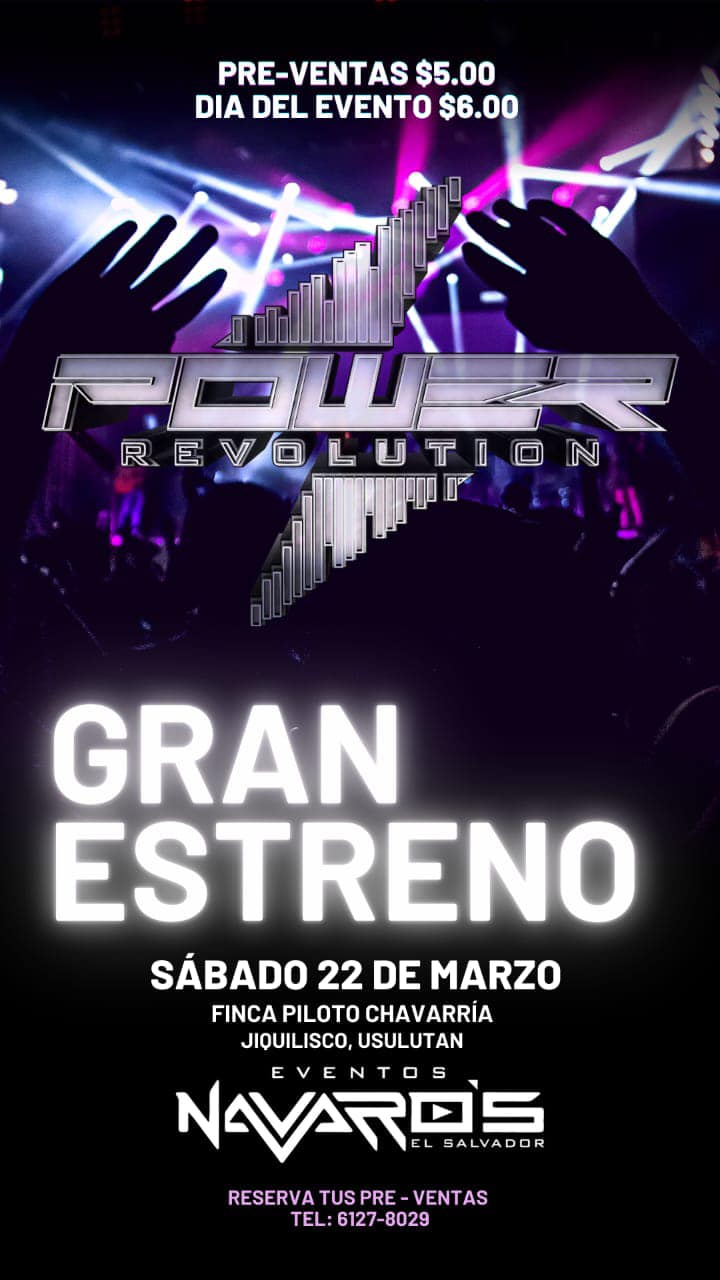  ESTRENO OFICIAL DE LA NUEVA DISCOMOVIL POWER REVOLUTION