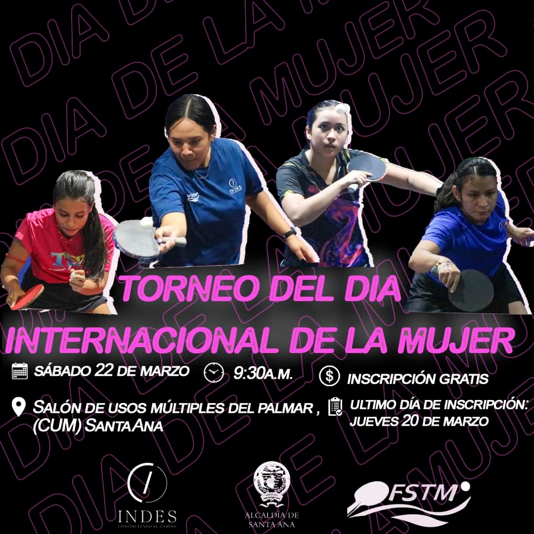 Torneo del día internacional de la mujer 2025.🏓