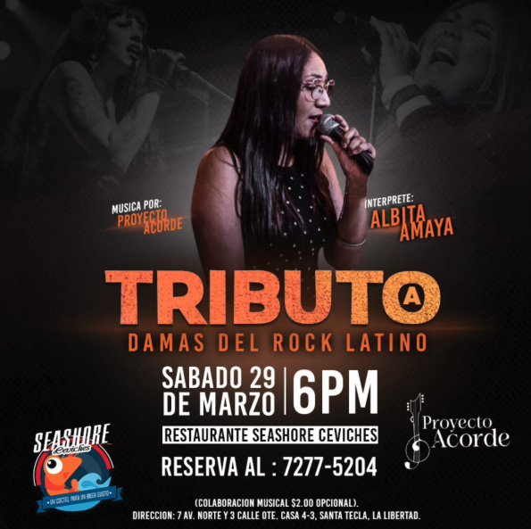 TRIBUTO A DAMAS DEL ROCK LATINO