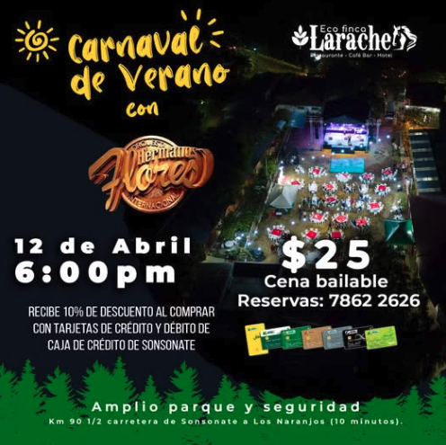 CARNAVAL DE VERANO CON LOS HERMANOS FLORES