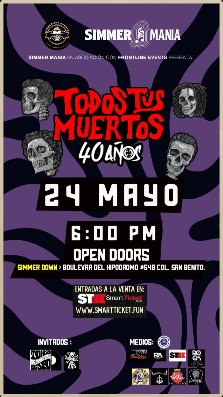 Especial Todos tus Muertos 40 Años 