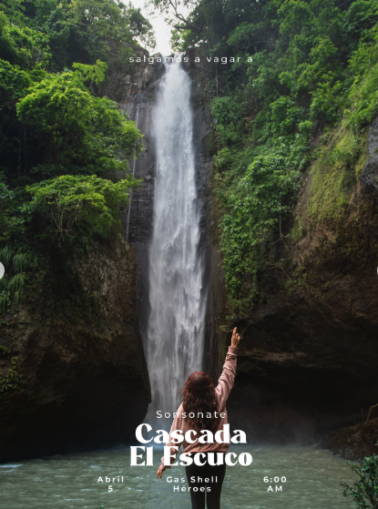 VIAJE A LA CASCADA EL ESCUCO