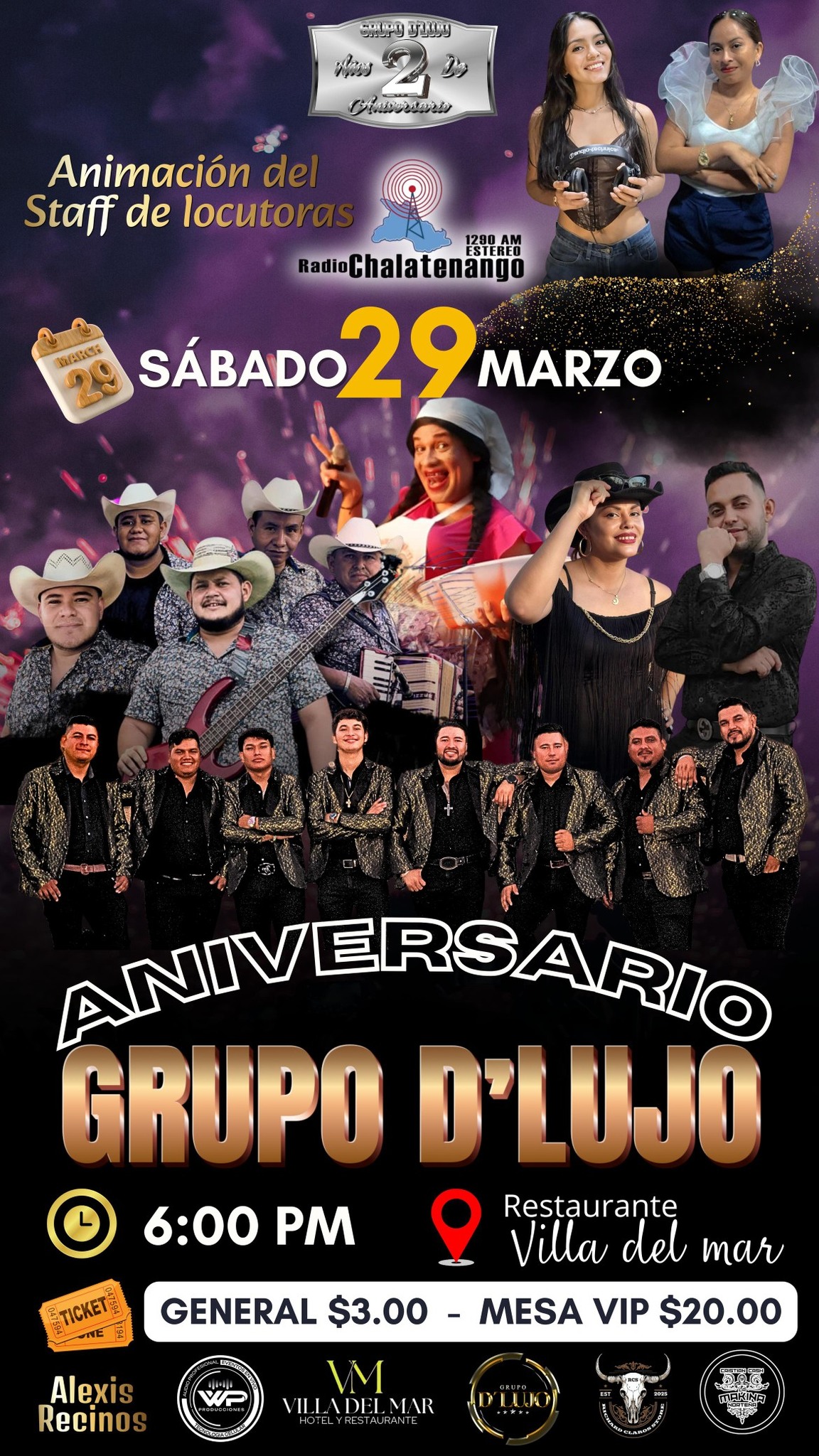GRAN ANIVERSARIO DEL GRUPO D'LUJO