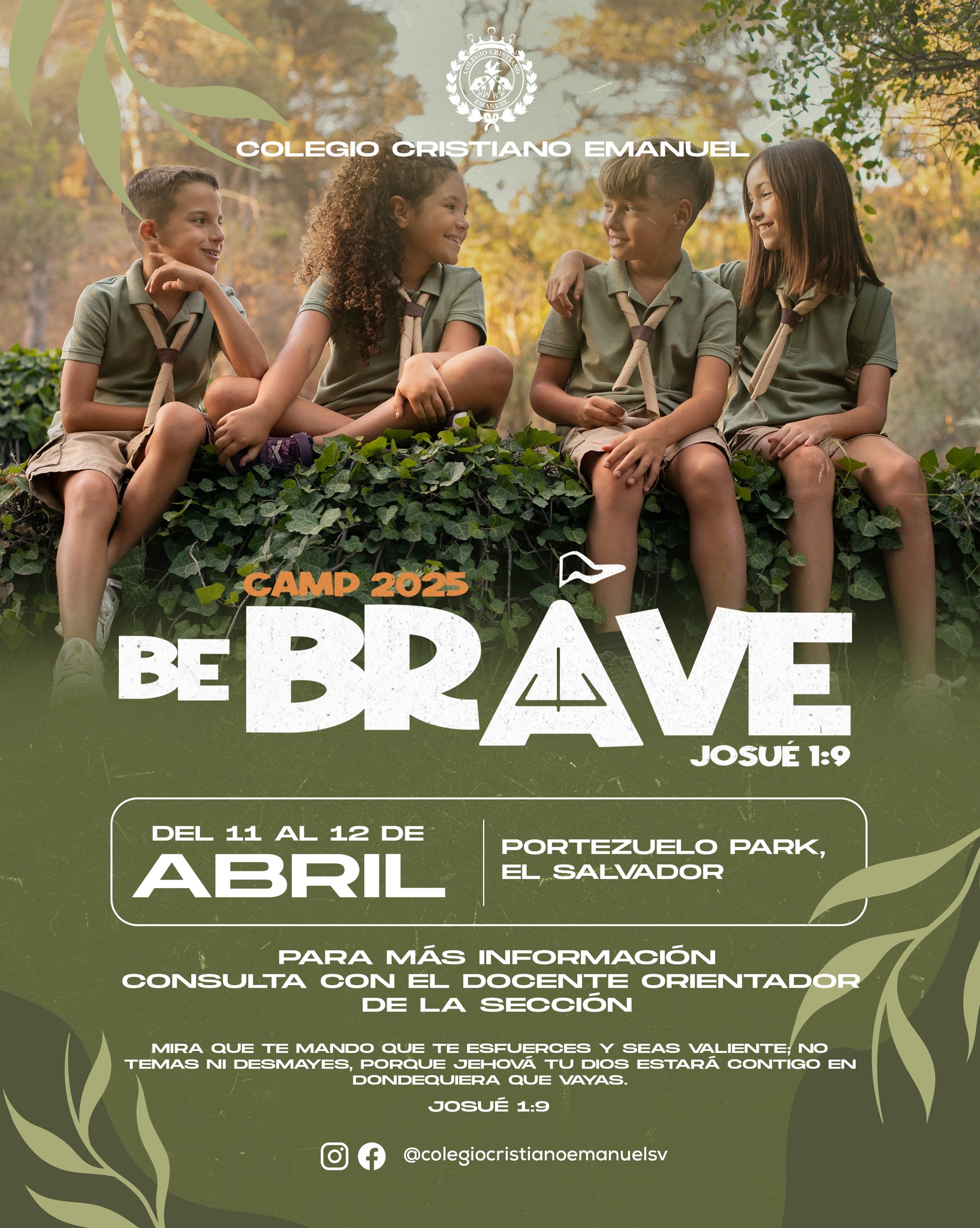 Camp Be Brave en Portezuelo 